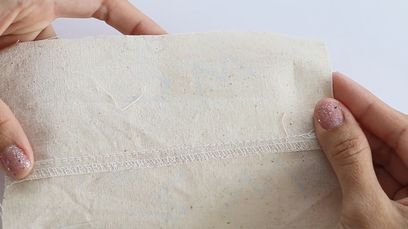 Double Top Stitched Seam