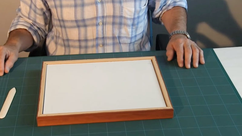 Frame an Open-Backed Canvas Frame