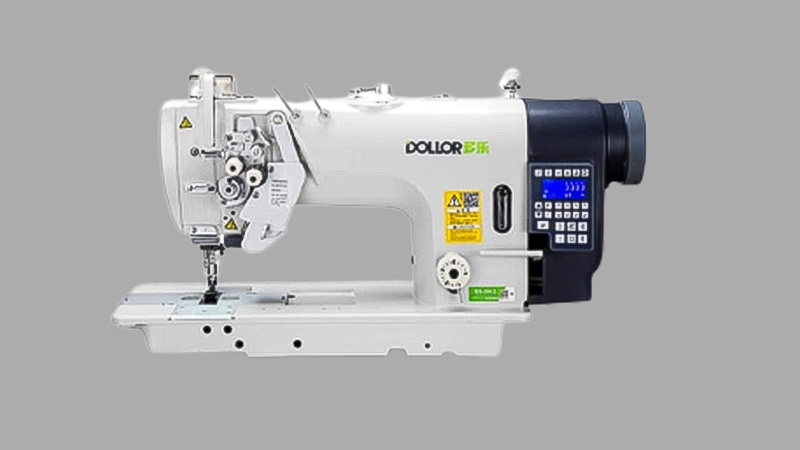High Quality Industrial Double Needle Lockstitch Sewing Machine Rotary