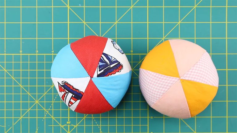 How Do I Sew a Ball With 2 Pieces