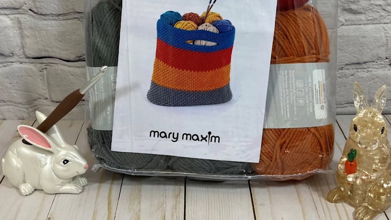 Mary Maxim Beginner Crochet Afghan Kit