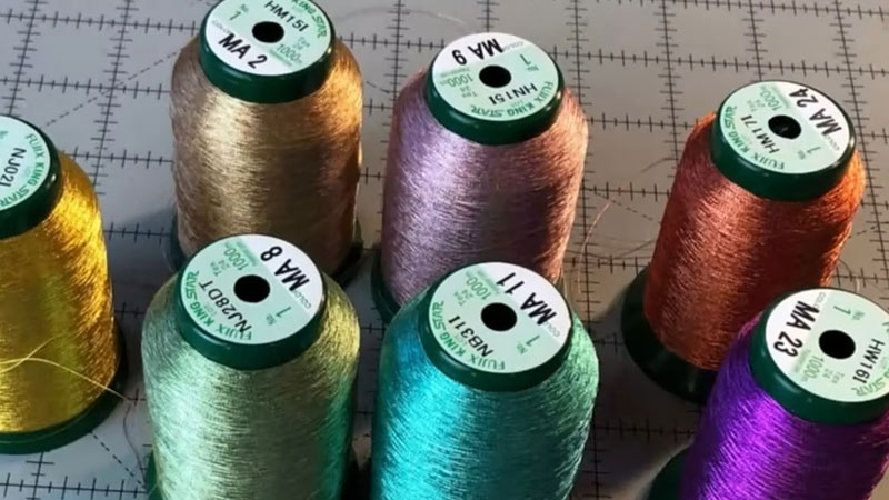 Metallic Thread Conductive