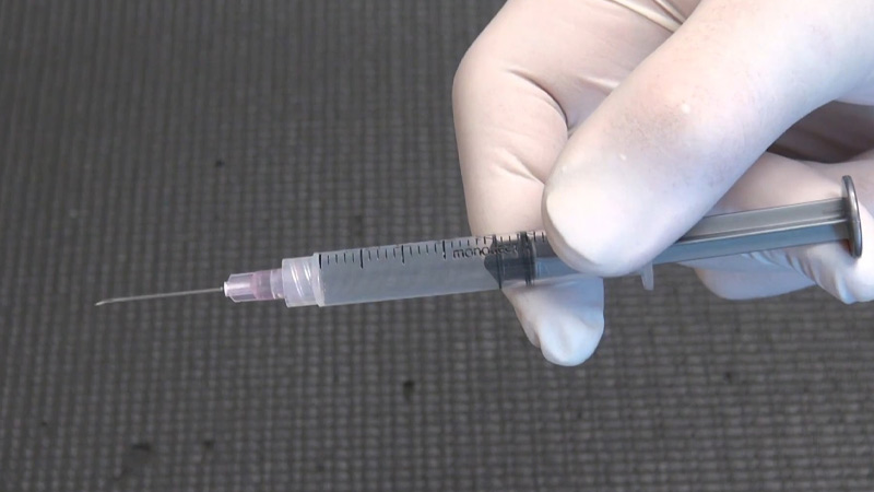 Sharpen a Syringe Needle