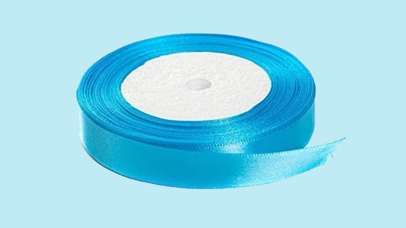 Solid Color Satin Fabric Ribbon