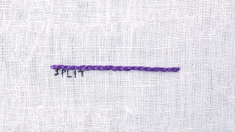 Split Stitch