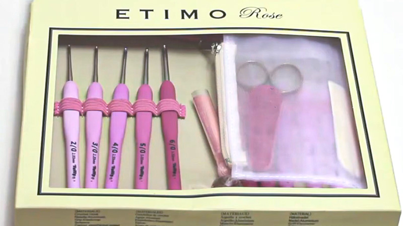 Tulip Etimo Rose Crochet Hook Set