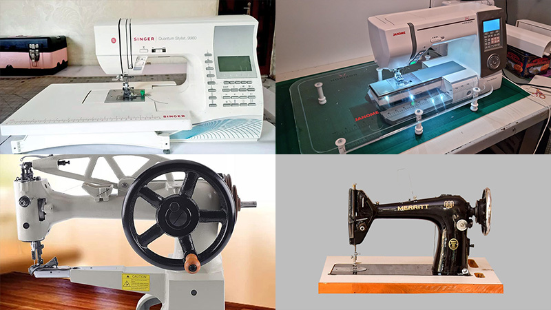 Types of Leather Sewing Machines