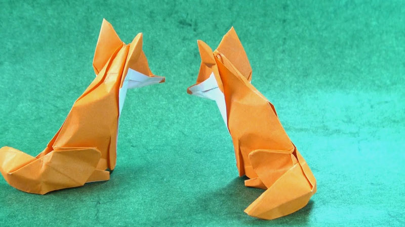 Wet Folding Origami Animals
