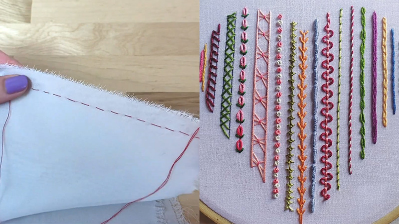 What Is the Difference Between Basting and Stitching in Embroidery
