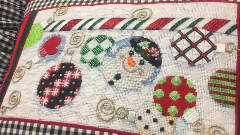 How to Add Beads to Cross Stitch