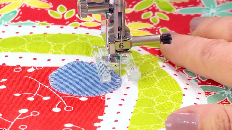 How to Applique With Sewing Machine
