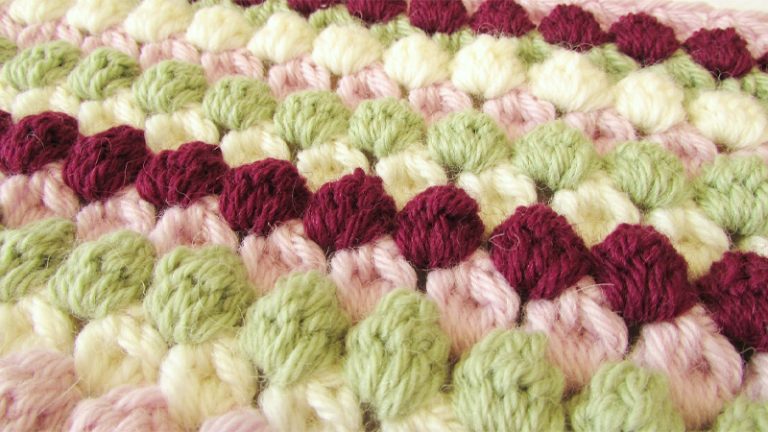 A Short Cut to Bobble Crochet Stitch