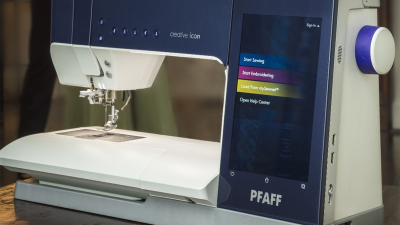 Advantages of the Pfaff Icon Sewing Machines