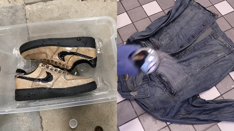 Apply the Bleach Solution