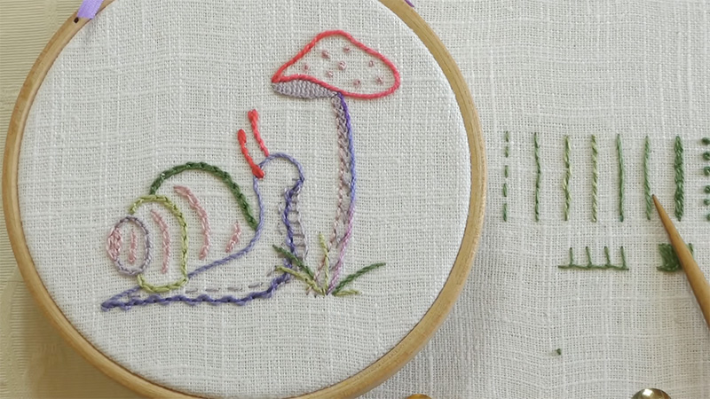 Basic Embroidery Stitch