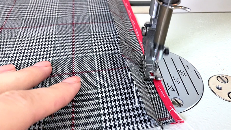 Stitch the Binding in Place
