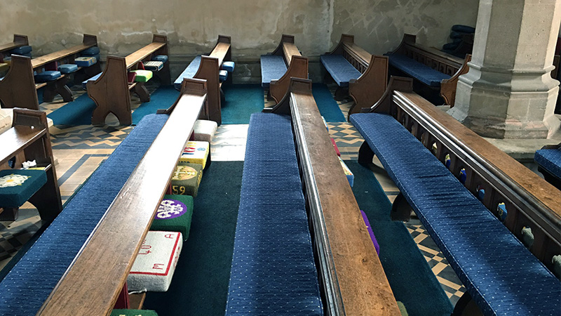 Church Pew Cushions