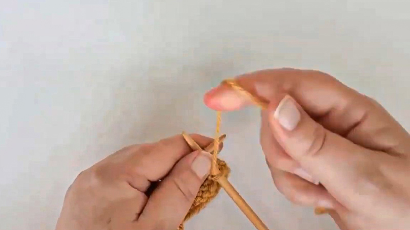 Create a Purl Stitch