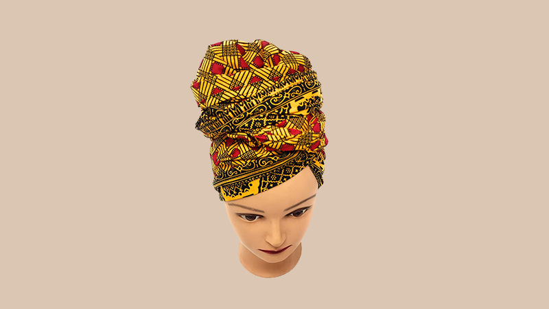 Diy Wax Print Headwrap