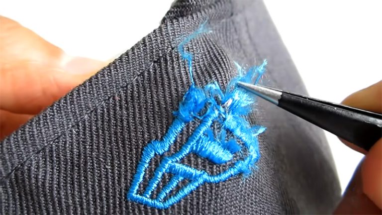 Can Embroidery Be Removed