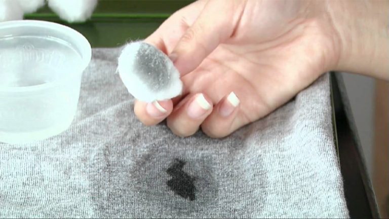 How To Get Ink Out Of Fabric