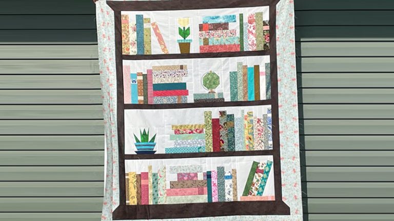 Make a Bookcase Quilt