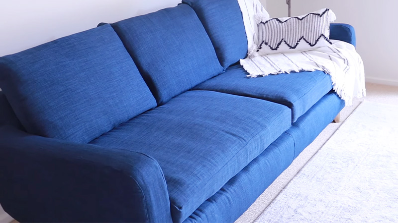 How To Reupholster A Couch Without Removing Old Fabric