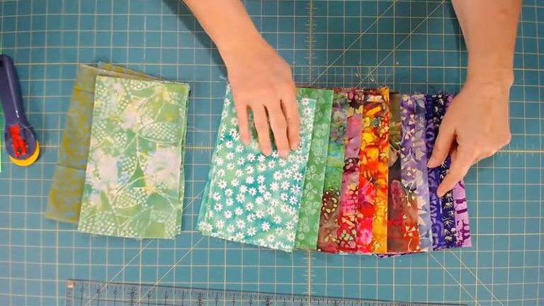 How to Cut Charm Squares From Fabric
