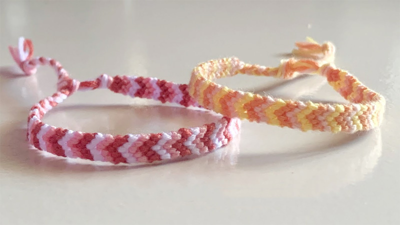 How to Make a Chevron Friendship Bracelet