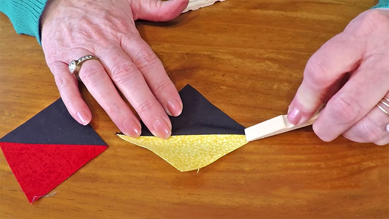 How to Make a Seam Pressing Stick