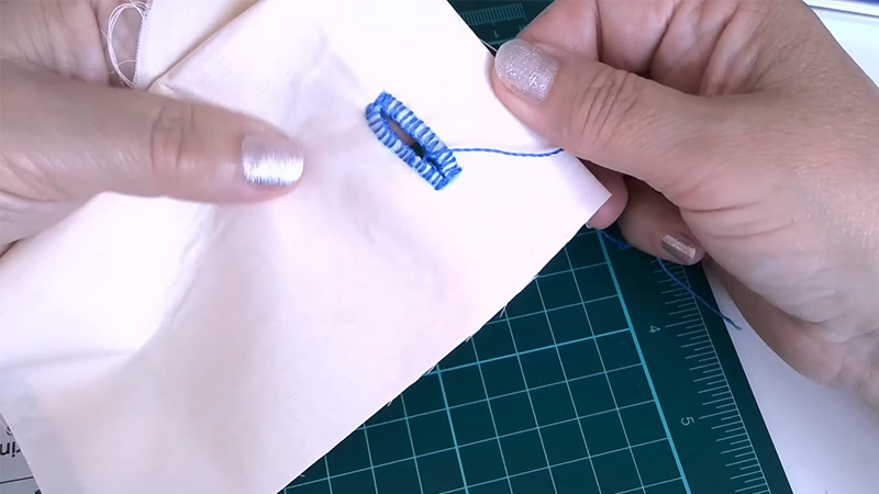 How to Sew a Buttonhole without a Sewing Machine