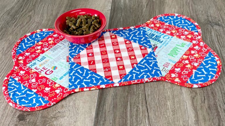 How to Sew a Placemat in 15 Minutes