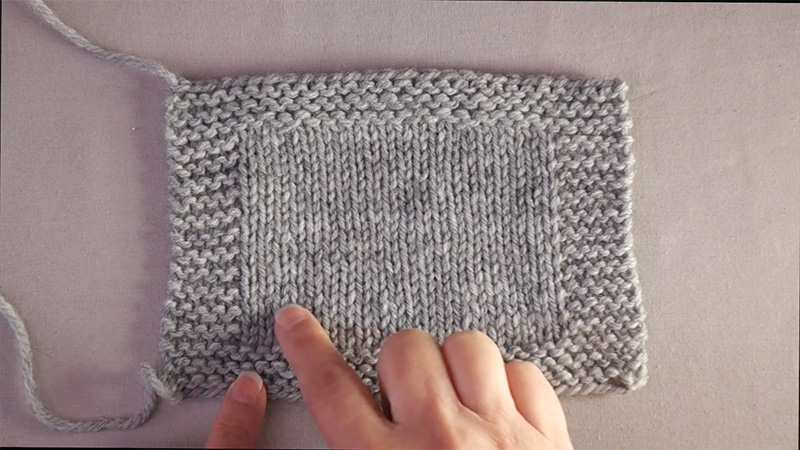 How to Stop Garter Stitch Hem From Curling