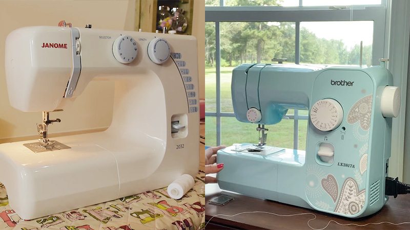 Janome 3128 vs Full-Size Sewing Machines