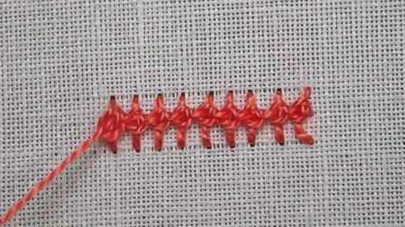 Knotted Stitch