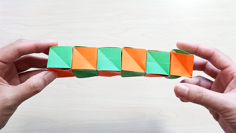 Making Origami Worry Stones Out of Paper