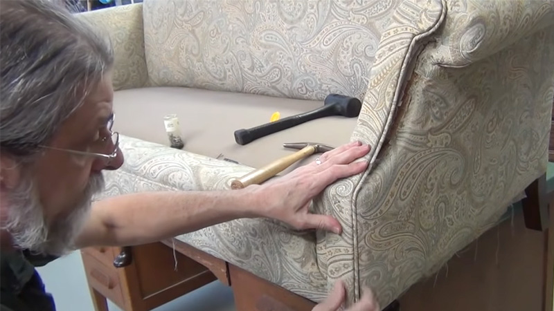 Materials Needed To Reupholster A Couch Without Removing Old Fabric