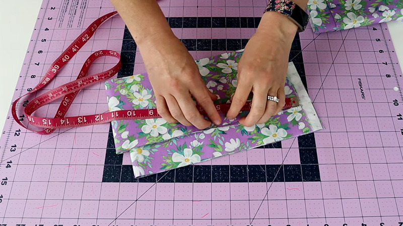 Measure and Cut Fabric