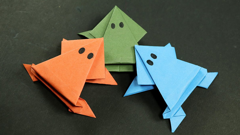 Origami Frog