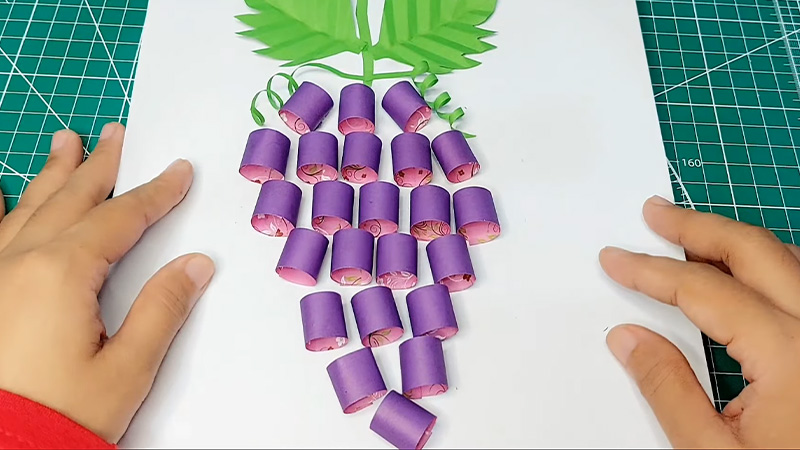 Origami Grapes
