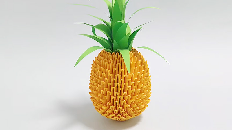 Origami Pineapple