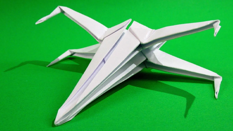 Origami Star Wars X-wing Fighter