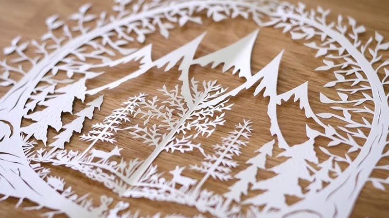 Paper Cutting an Art