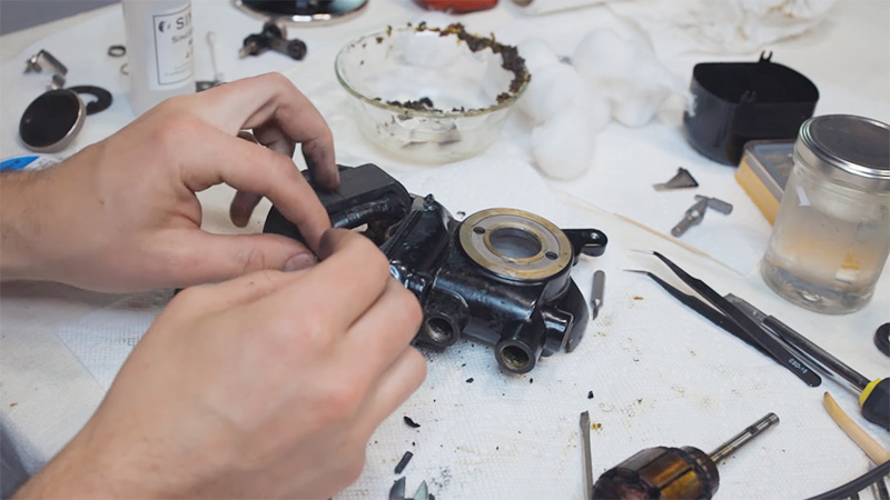 Parts of Old Sewing Machine