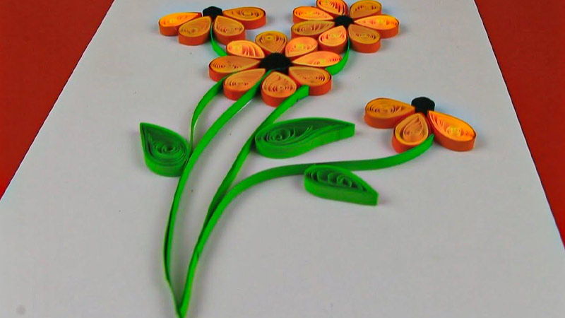 Quilling a Form of Origami
