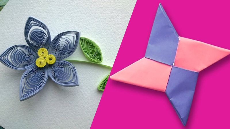 Quilling and Origami