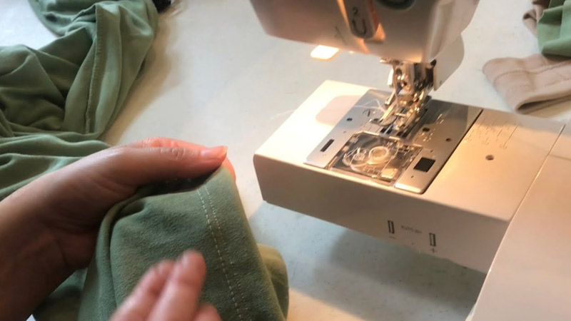 Sewing Machine Hem up a Pant Leg
