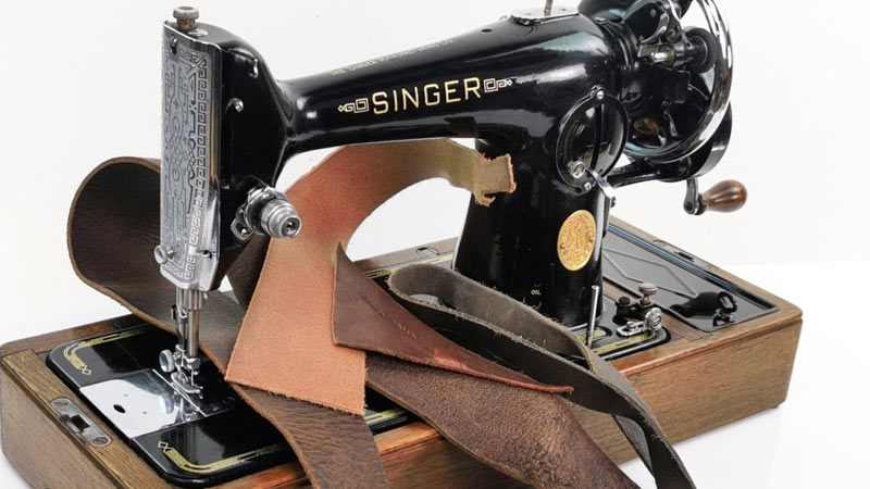 Sewing Machine Sew Leather