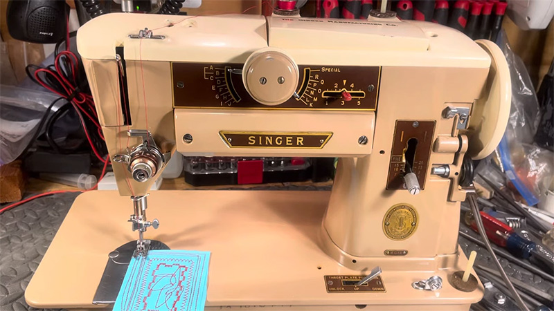 Singer 401A Uneven Stitching