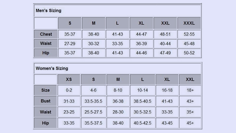 Sizing Simplified: Women's to Men's Clothing Size Conversion Guide ...